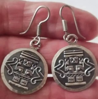 Pendientes Plata de Ley Multicolor