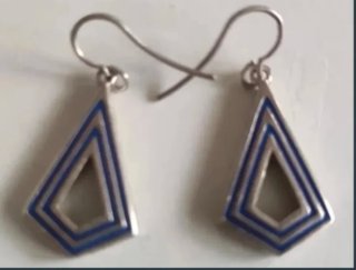 Pendientes Plata de Ley Multicolor