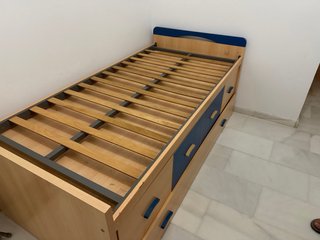 Cama nido 90cm con cajones