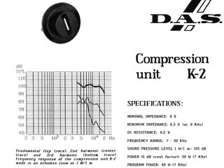 2 Tweeters DAS K2 + 2 Filtros 6300KHz █ INPOST █
