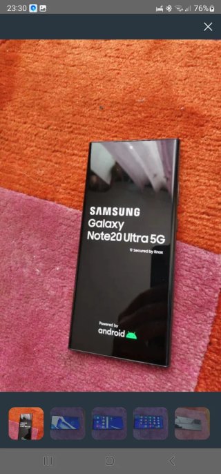 Samsung Note 20 Ultra 5G 256GB Negro