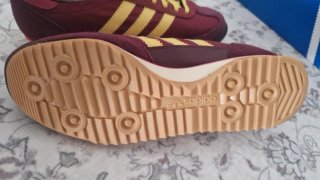 Adidas SL 72 burdeos y Amarillas