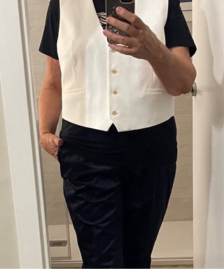 Chaleco H&M Blanco/crudo