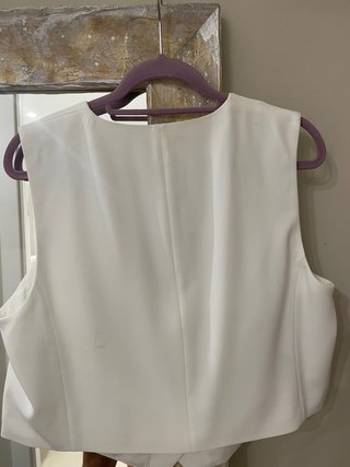 Chaleco H&M Blanco/crudo