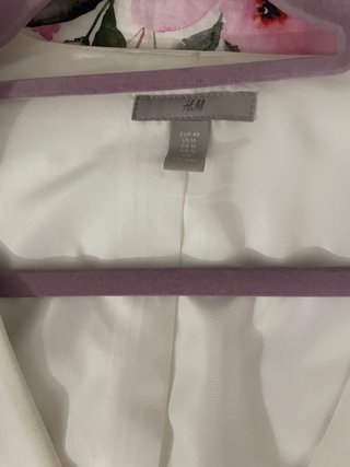 Chaleco H&M Blanco/crudo