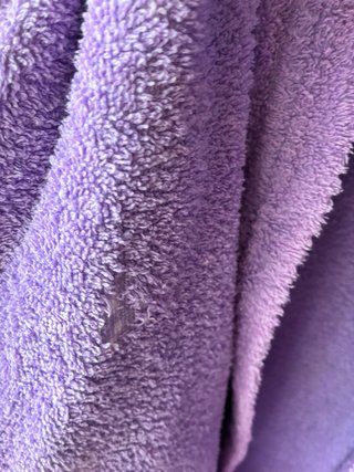 Albornoz de Sra. Zara Home Morado Talla M