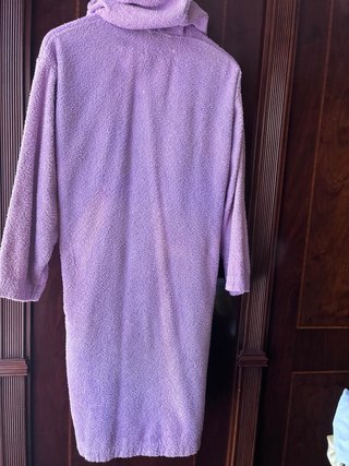 Albornoz de Sra. Zara Home Morado Talla M