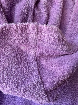 Albornoz de Sra. Zara Home Morado Talla M
