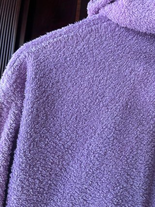 Albornoz de Sra. Zara Home Morado Talla M