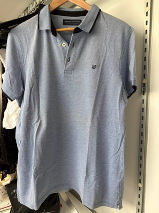 Polo Jack & Jones azul XL