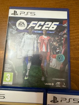 PS5 Juegos FC 26, FC 24 y GTA V