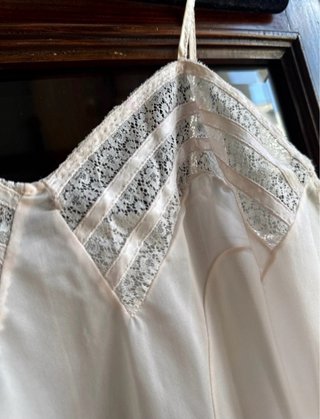 Sottoveste vintage pizzo