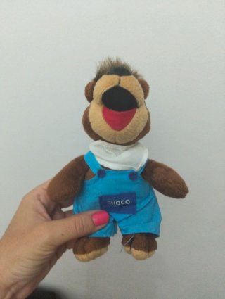 7 peluches variados