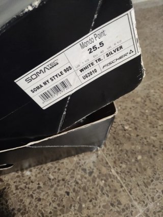 Botas de esquí Tecnica grises y doradas