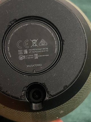 Altavoz Inteligente Google Home (sin cargador)