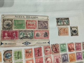 Lote Sellos Nueva Zelanda Oficial