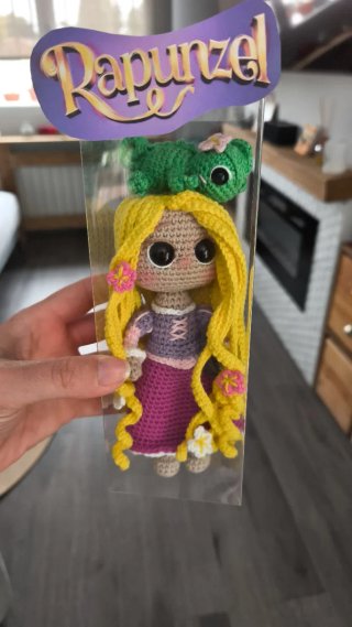 Rapunzel Amigurumi Disney + Pascal