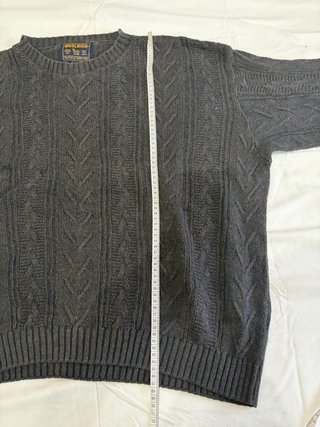 Woolrich Maglione Lana Intrecciata Grigio XL