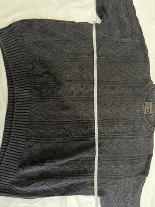 Woolrich Maglione Lana Intrecciata Grigio XL