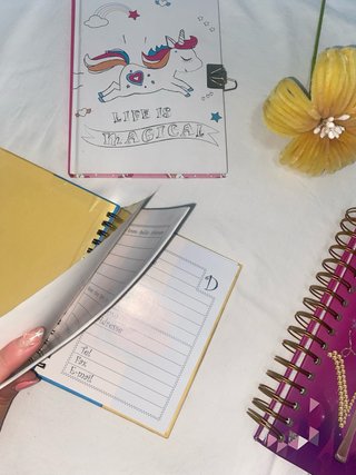Pack 4: cuadernos, diario y agenda.
