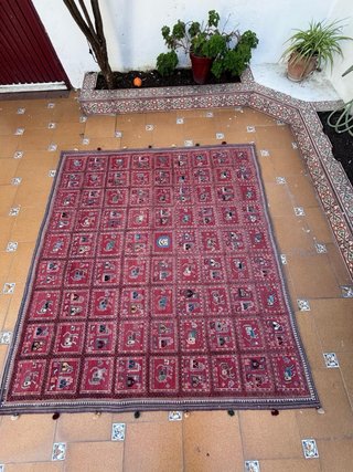 Alfombra estilo persa multicolor