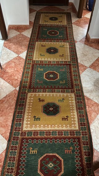 Alfombra estilo persa multicolor