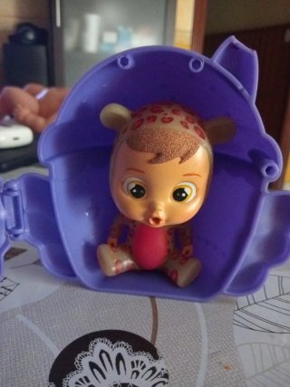Muñeco Bebé Llorón con Accesorios