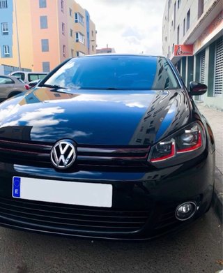 Paragolpes delantero VW Golf 6 TDI (Gran Canaria)