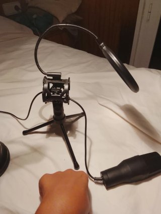 Owletech X1 Studio micrófono profesional con pie