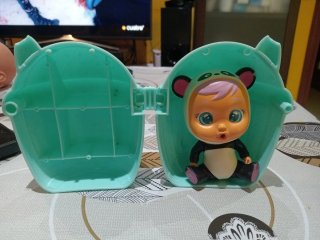 Muñeco Bebé Llorón Panda