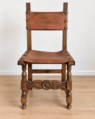 Conjunto Comedor Rústico:Mesa, 6 Sillas y Aparador