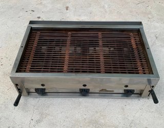 Griglia industriale in metallo per barbecue