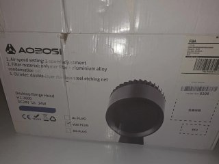 Campana extractora portátil Aobo