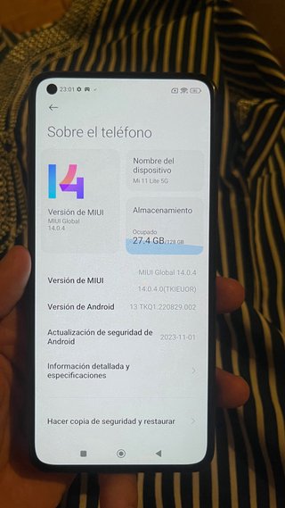 Xiaomi Mi 11 Lite 5G Azul Marino