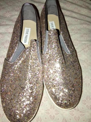 Zapatos Steve Madden Brillantes Talla X