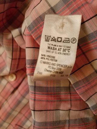 Camicia uomo manica corta Blue Harbour M