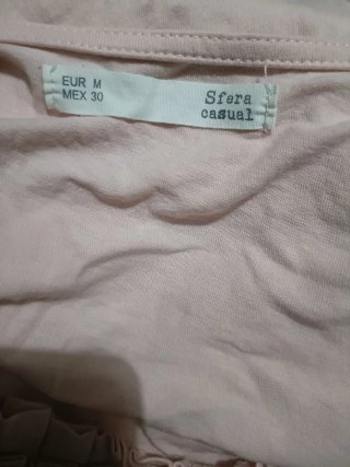 Blusa sin mangas con cuello fruncido
