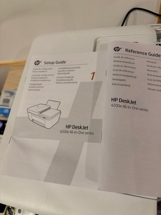 Impresora HP Deskjet 4220e + Tintas 305XL