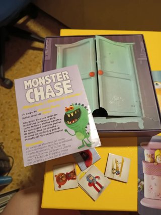Juegos de mesa infantil: Monster Chase y Ludo Park