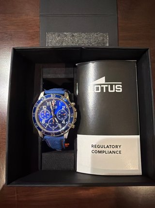 Reloj Lotus Caja Original
