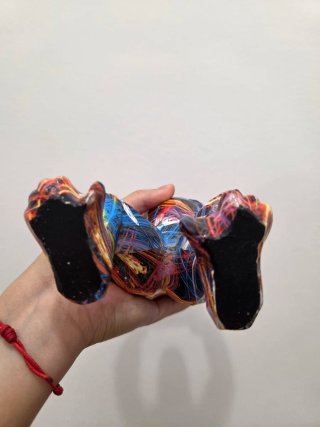 Statua Gorilla Pop Art 30cm