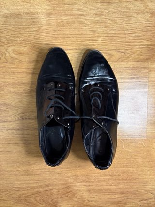Mocasines negros charol mujer talla 39