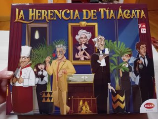 Juego de mesa La Herencia de Tía Ágata