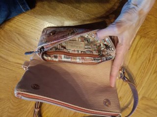 Bolso Anekke pequeño estampado Amazonia