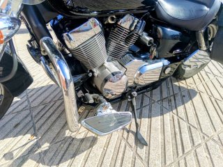 Honda Shadow VT750C Negra