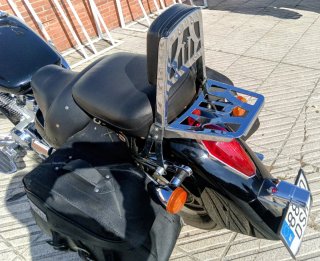 Honda Shadow VT750C Negra