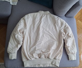 Chaqueta bomber beige ASHLEY Talla S