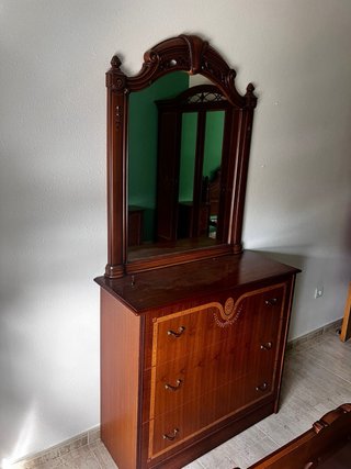 Dormitorio completo madera