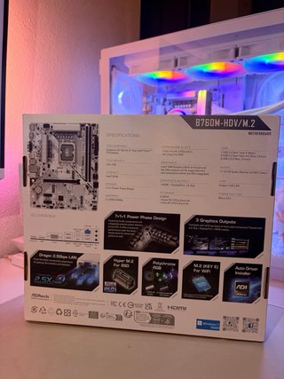 Placa Base ASRock B760M-HDV/M.2 Intel 14th Gen