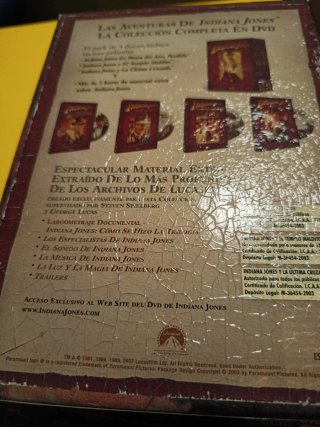 Caja Indiana Jones DVD